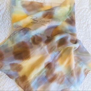 vintage Remoy D’Urville silk scarf